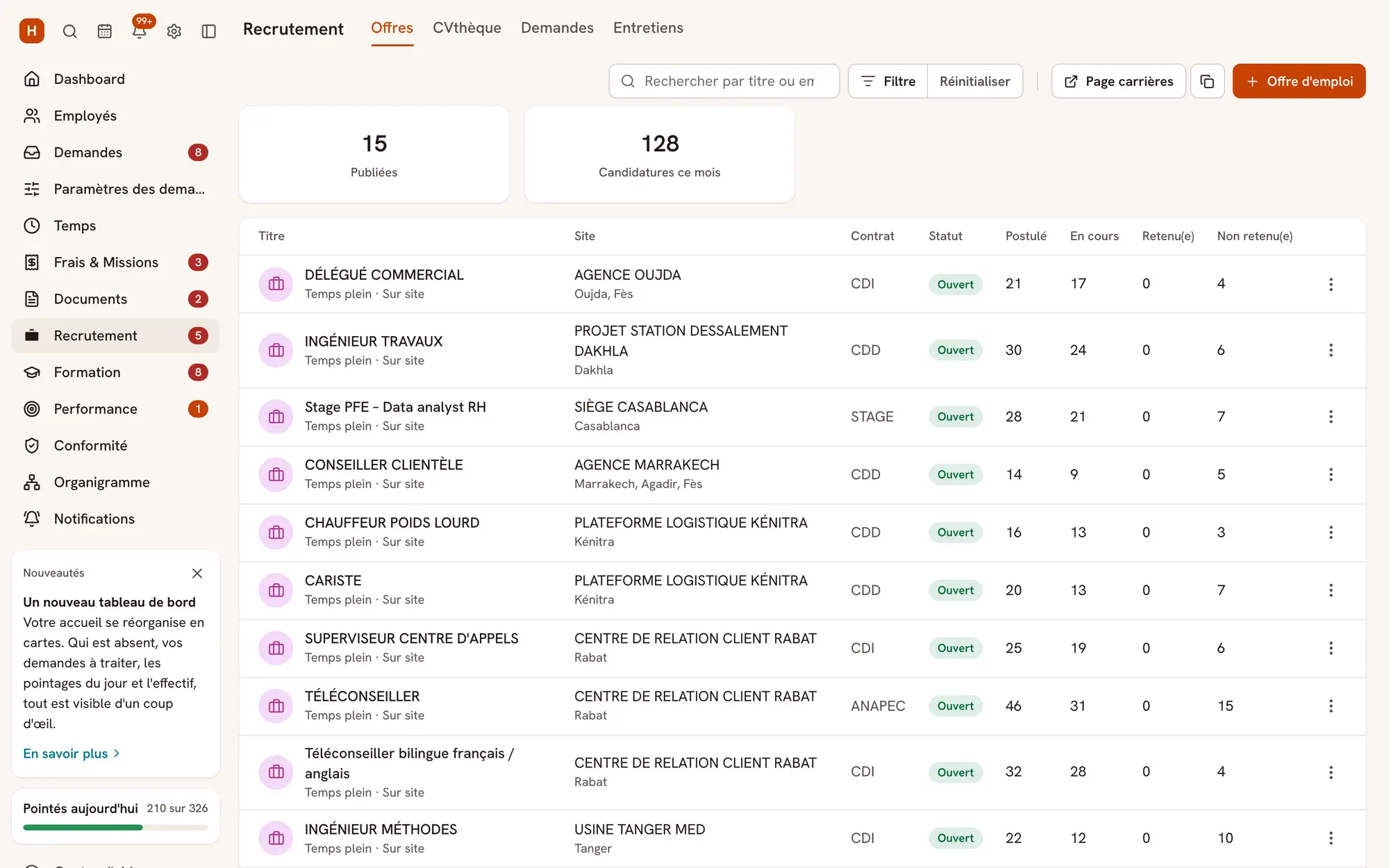 Recrutement et onboarding dans SmartHR
